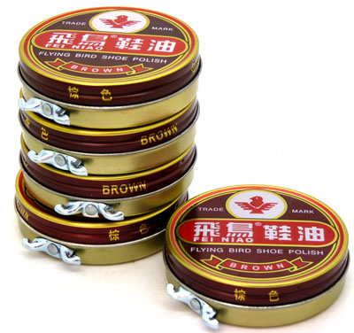 飞鸟鞋油 铁盒里的皮革守护神